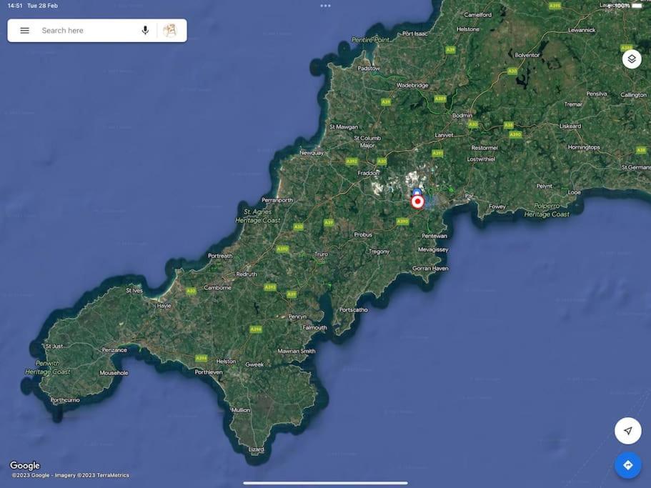 White Eden - Explore Cornwall From A Comfy Central Appartment St. Austell Eksteriør bilde